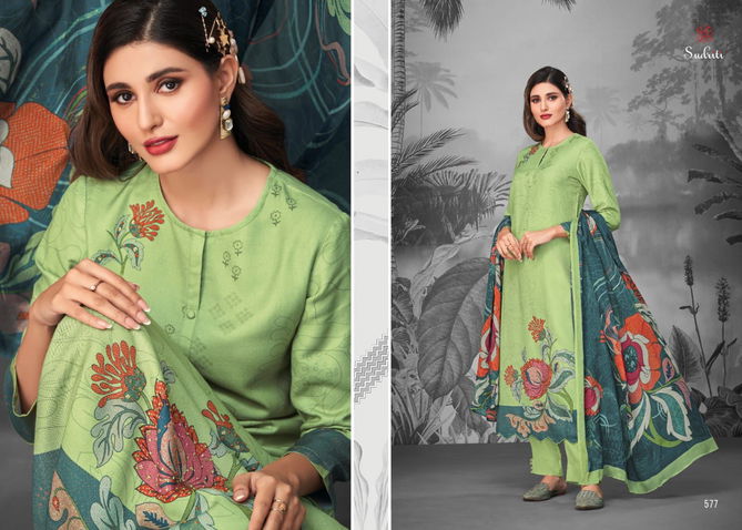 Alaric By Sudriti Printed Salwar Suits Catalog